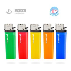 Quality Dy-016 EUR Standard ISO9994 Plastic Flint Wheel Gas Lighter with Child Proof Lighter wholesale