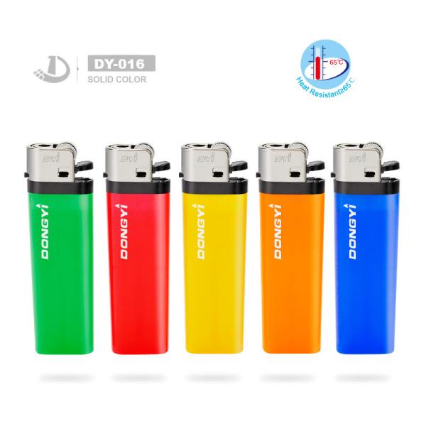 Dy-016 EUR Standard ISO9994 Plastic Flint Wheel Gas Lighter with Child Proof