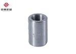 Mechanical Threaded Rebar Coupler Splice HRB400 Steel Bars Quality Assurance