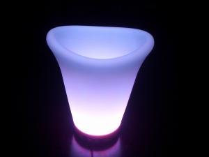 Quality LED ice Wine Bucket IC-004 Rechargeable battery,5V 1A, 18pcs RGB LED 16 RGB color changing wholesale