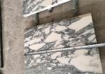 Seam Arabescato Marble Slab , Luxury Prefabricated Kitchen Countertops