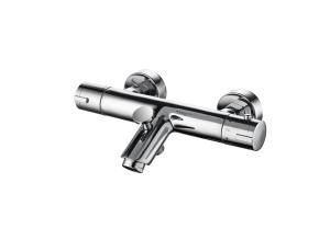 Quality Stylish Thermostatic Mixer Taps Polished Hot And Cold Water Mixer Taps wholesale