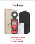 100000 Lux 2000000 Counters Digital Lux Meter , Lux Light Meter