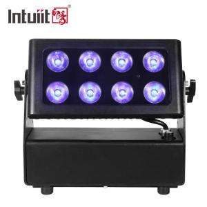 Quality IP65 Waterproof Outdoor Wall Washer 8*15W 4 In 1 RGBW Led Battery Wall Stage Light wholesale