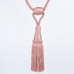 Kitchen Curtain Track Accessories Hanging Ball Polyester Tassel Curtain Binding