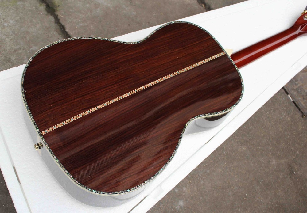 Solid Cedar Top 000 Style 39" Acoustic Guitar 00045 guitar with Fishman EQ 301