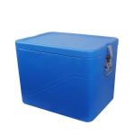Fashion Large Plastic Picnic Ice Box Cooler / HIPS HDPE PU Foam Car Cool Box