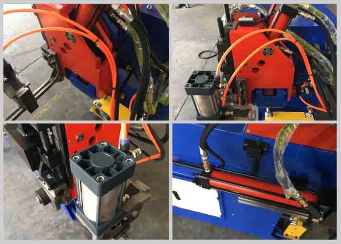 High Efficiency Hydraulic Cnc Tube Bender , Multi Function Hydraulic Exhaust Pipe Bender