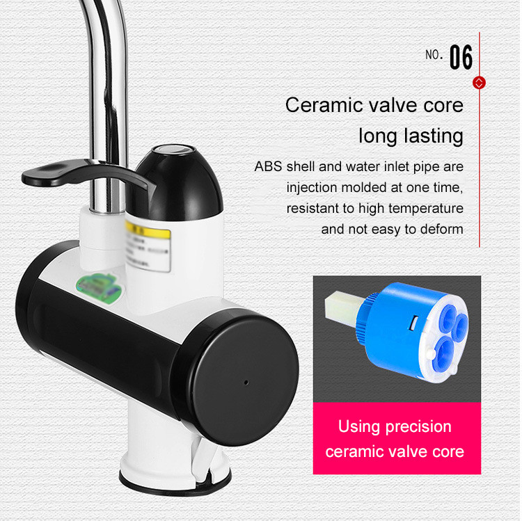 50HZ Instant Electric Automatic Hot Water Tap 0.04-0.6MPA