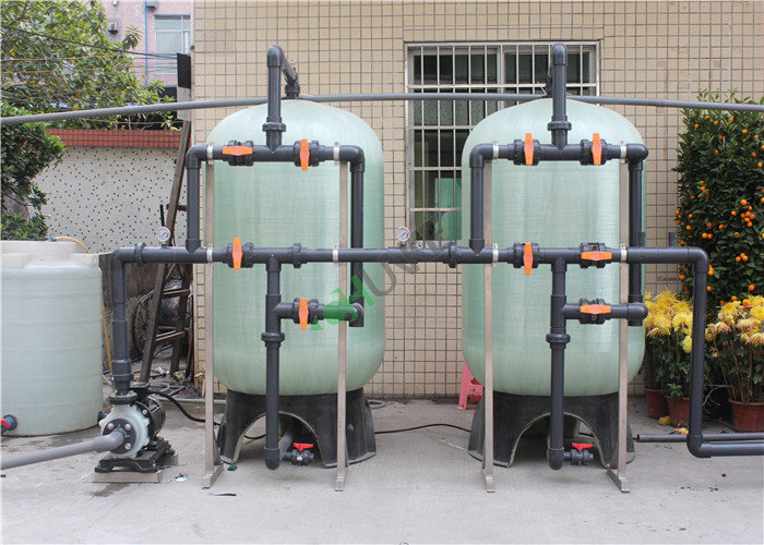 6000 Liter Industrial Water Purification Equipment , RO Water Plant For Boiler