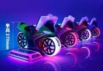 Electric Motorcycle Super Motor Video Game Machine with Swing at Amusement Game