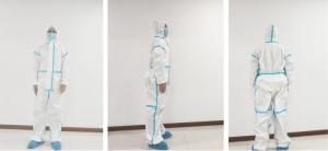 Quality Many Colors Sterilized Medical Disposable Isolation Gown Clothing Sms wholesale