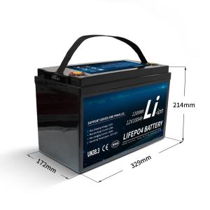 Quality Prismatic Pack Rechargeable Lithium Battery , 12V 100AH Lifepo4 Solar Battery wholesale