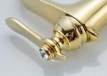 Luxury Style Gold Bathroom Faucet ROVATE Special Three Layers Construction