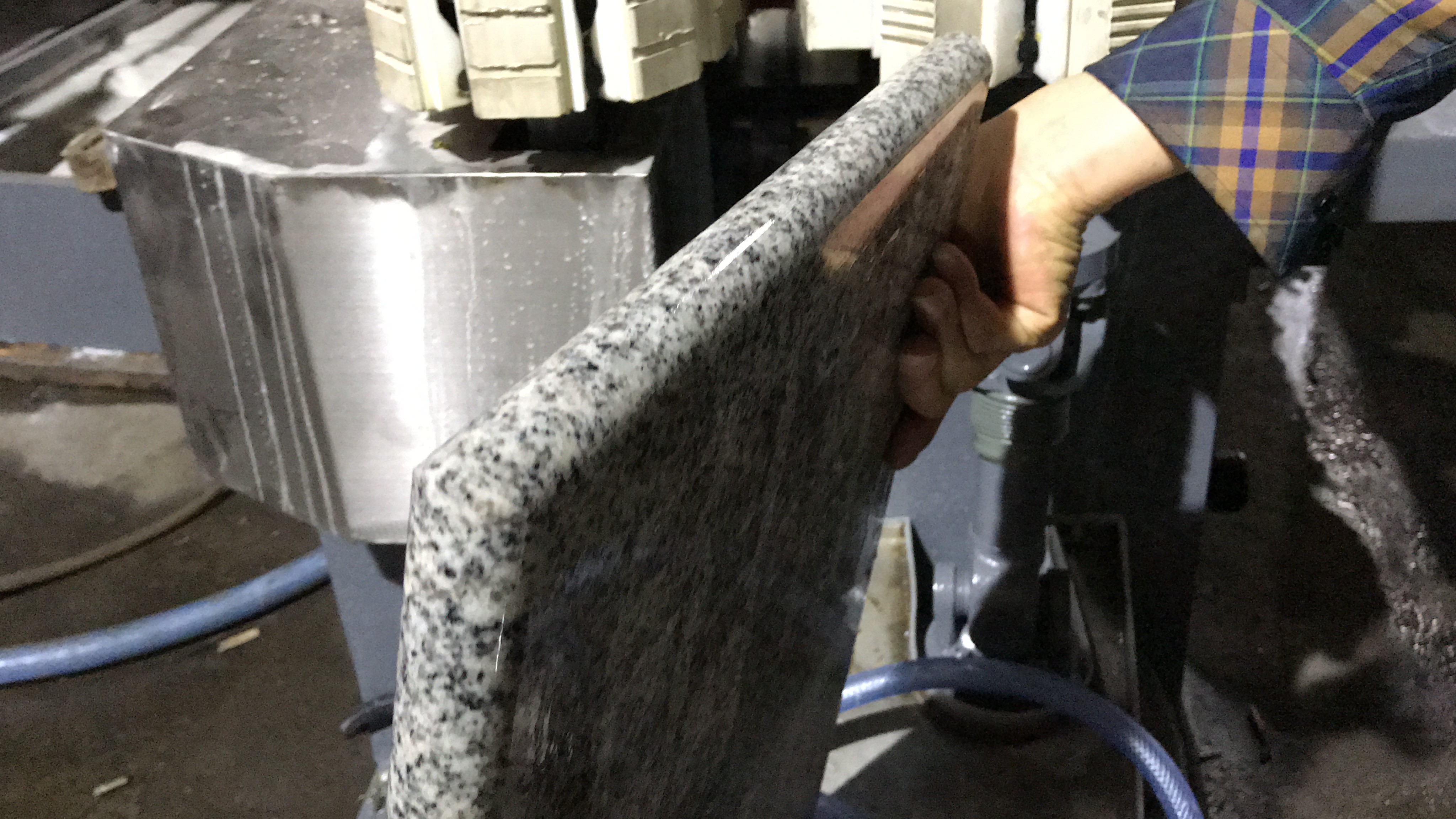 Straight Line Stone Edge Grinding Machine