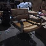 hair salon furniture ,beauty chair,hairdressing chair ,stainless steel armrest