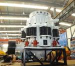 4.5FT Spring Cone Crusher In Construction Waste Gold Recycling 200 TPH Capacity