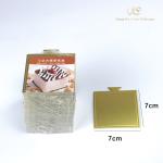 Dessert Plates Square Pastries Cardboard Cupcake Base