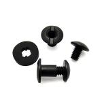 Binding Head Style Carbon Steel Chicago Screw Black Metal Screw Fastener