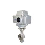 WCB Flange Connection High Temperature Short Type Electric Ball Valve