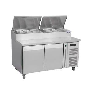 Quality 400L Refrigerated Saladette Counter Stainless Steel Automatic Defrosting wholesale