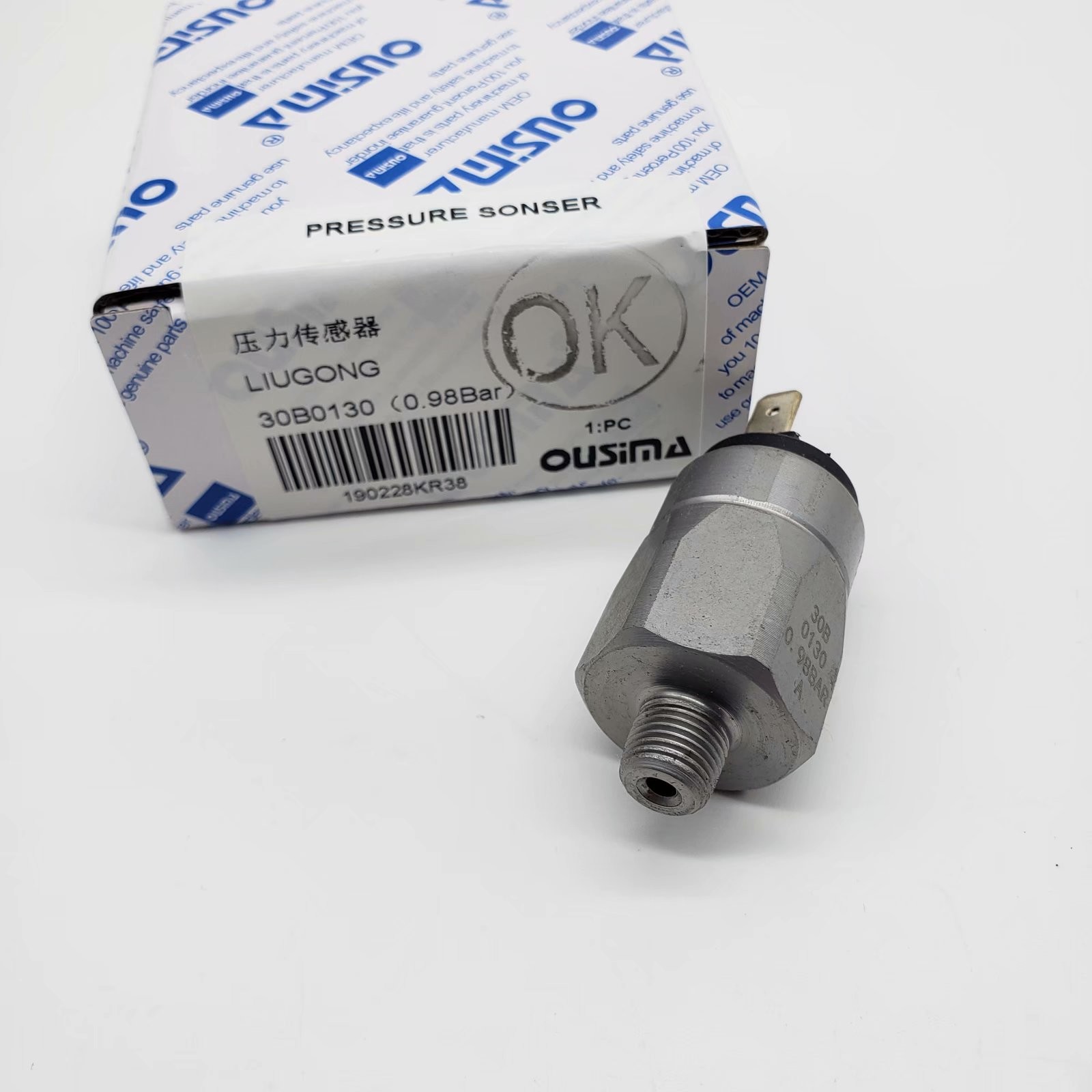 OUSIMA Eletric Excavator 30B0130 0.98 Bar Pressure Sensor