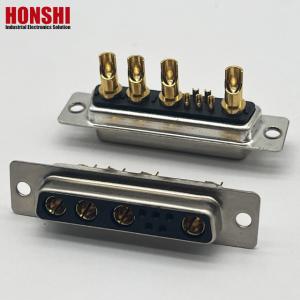Quality D-SUB 9W4 Female Connector Gold Pin Solder Wire Type High Quality Connectors 10A 20A 30A 40A wholesale