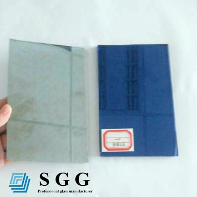 Top Quality A Grade 5mm Dark Blue Reflective Glass
