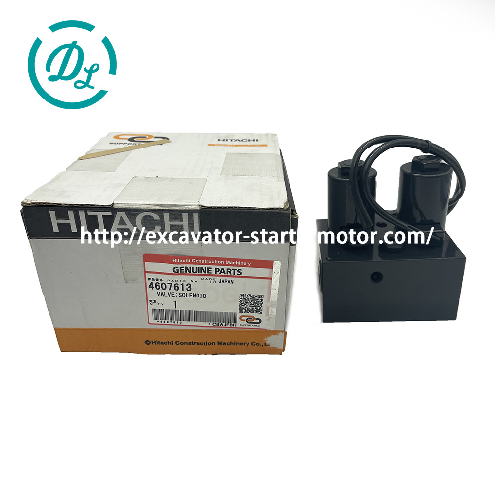 Original Excavator Solenoid Valve 4607613 Hitachi Excavator ZX30U-3 ZX35U-2