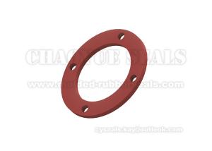 Quality Silicone Flat Rubber Sealing Washers , Anti Oxidation Soft Rubber Gasket wholesale