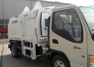 Quality Special Purpose Vehicles Side Loader Garbage Truck 7300kg with 5000L Carriage Volume wholesale
