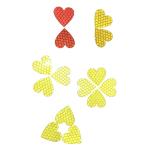 PVC PET Acrylic Reflective Decal Stickers Red Yellow White