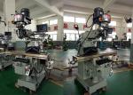 2.2kw Power Universal Turret Milling Machine Bearing 390mm Max Distance For