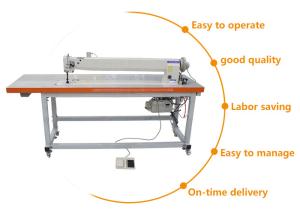 Quality Long Arm DP*17 Needle Lockstitch Industrial Flat Bed Sewing Machine wholesale