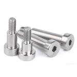 Stainless Steel Hex Flange Shoulder Bolt Flat Head High Precision