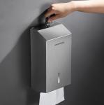 SS Washroom Paper Towel Dispenser Commercial Manual Bathroom Accessories