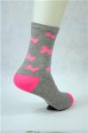 Adults / Children Pink Room Anti Slip Socks with Odor Resistant Material