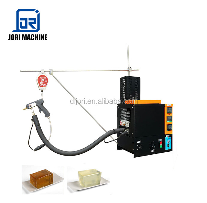 Factory Supply the Semi Automatic Glue Applicator Machine with Manual Glue Gun