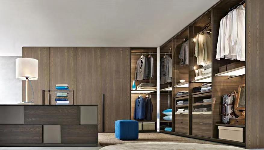 Portable Armoire Wardrobe Closet Cabinet YALIG Custom Open Design for Wood Wardrobe