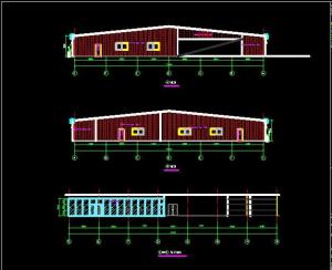 Quality Hot - Dip Galvanized Industrial Steel Structures / Steel Warehouse Buildings wholesale