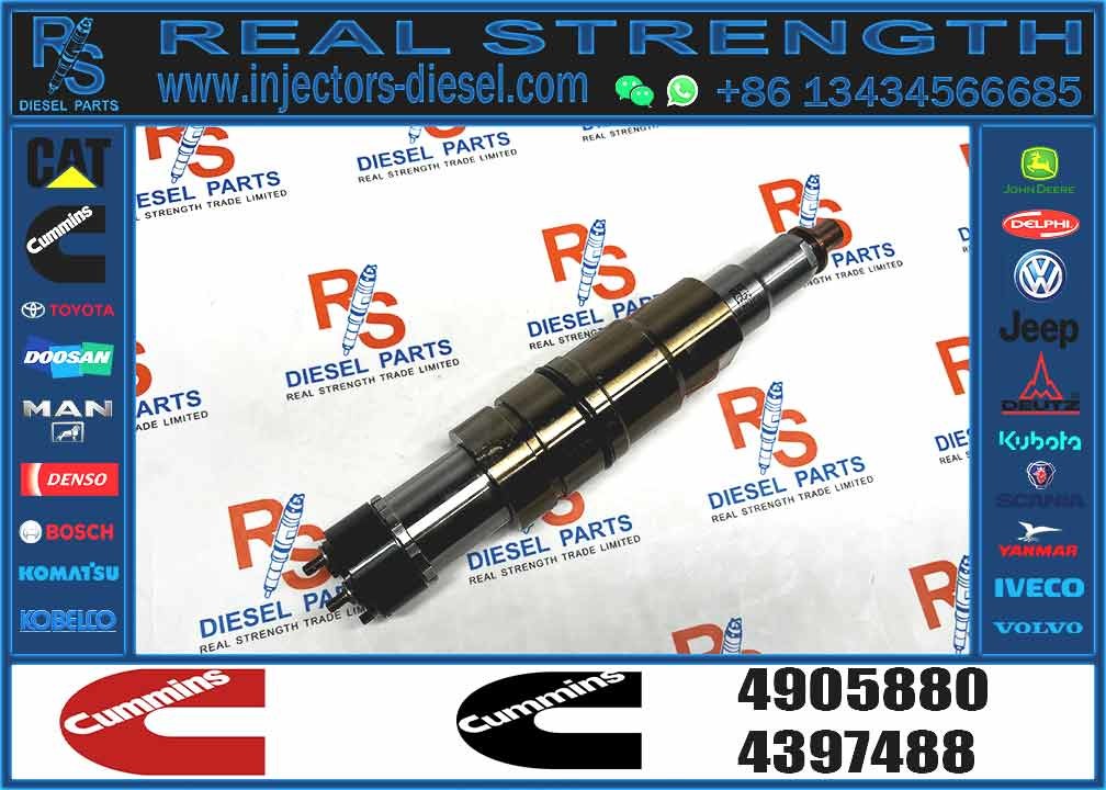 6 Months Warranty Common Rail Diesel Engine Fuel Injector 4397488 For DC09 DC13 DC16 Diesel Engine 5579421 4384365