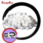Toothbrush Toy Tires Castor Wheel TPE Granules TPR Plastic Material White Opaque