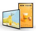 Wall Mounted Advertising LCD Display 1920x1080 250cd/m2 350cd/m2
