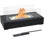 Portable Ventless Indoor Bioethanol Fireplace Metal Tabletop