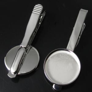 Quality Fashion Jewelry Sublimation Stainless Steel Custom Tie Clip wholesale