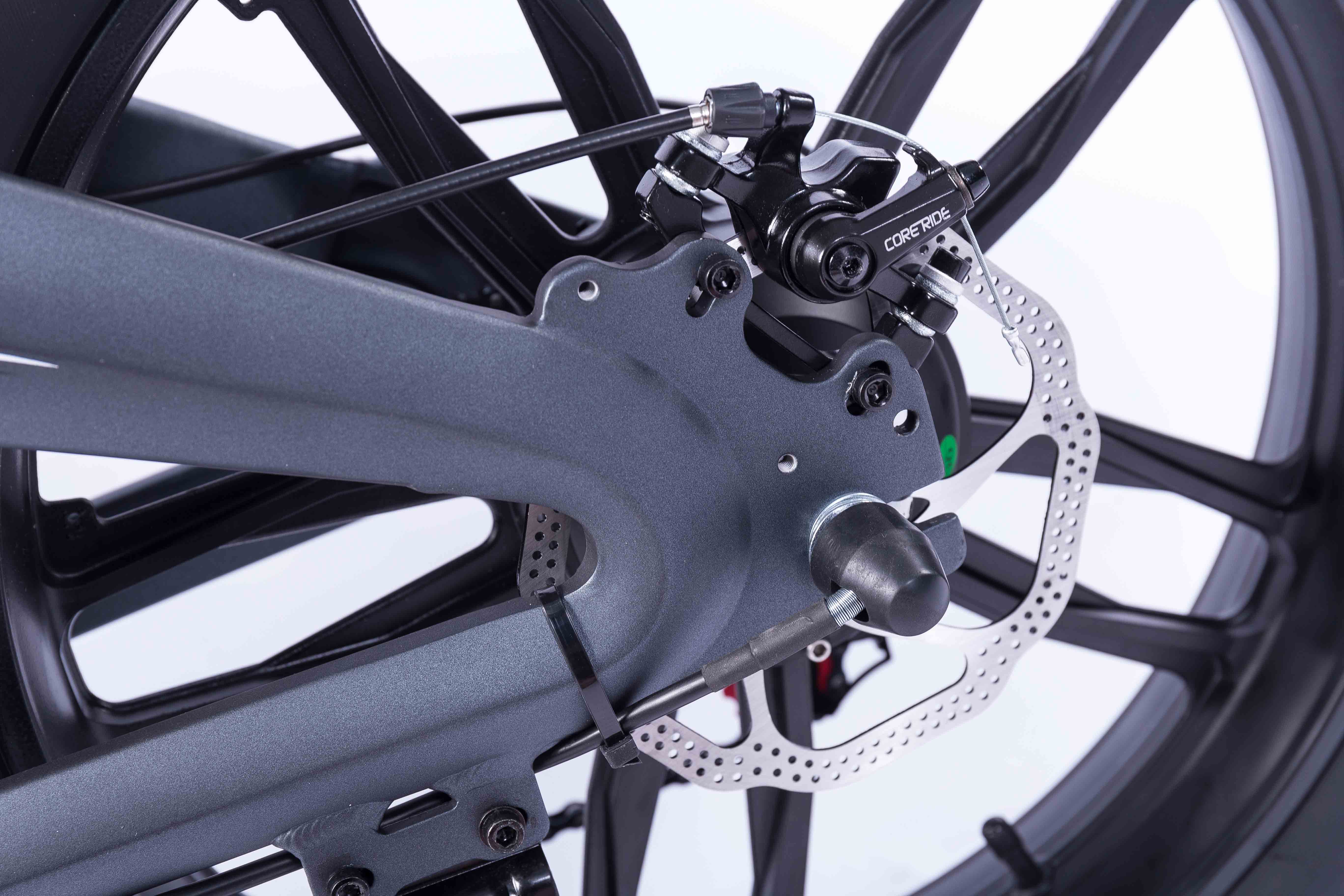 High Speed 20 Inch Electric Bicycle , 350W 500W Folding Fat Tire Electric Bike