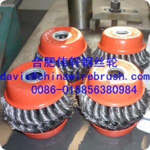 Quality knot wire cup brushes for cleaning and polishing wholesale