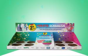 Quality Professional Cardboard Pdq Display Box / Pdq Counter Display For Selling Bowels wholesale