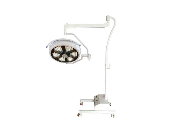 Portable Mobile Surgical Light With Emergency Battery , Clinic LED Operating