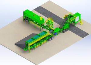 Quality Airport Construction Feed 400t/H Asphalt Batch Mix Plant wholesale